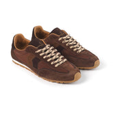 Fairfax & Favor Women's Chawston Trainer in Chocolate Suede