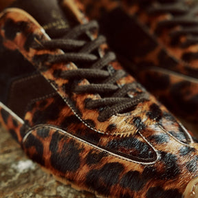 Fairfax & Favor Women's Chawston Trainer in Leopard Haircalf