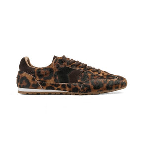 Fairfax & Favor Women's Chawston Trainer in Leopard Haircalf