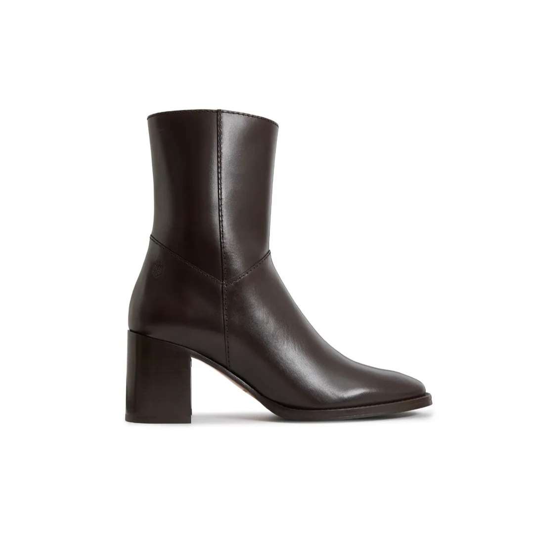 Fairfax & Favor Women's Isleworth Ankle Boot in Mahogany Leather