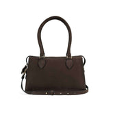 Fairfax & Favor Women's Kew Shoulder Bag in Chocolate Suede