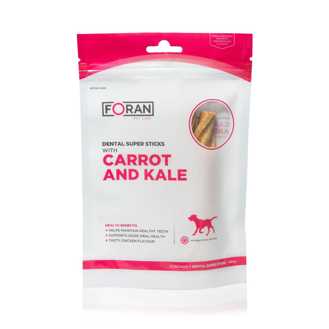 Foran Pet Care - Dental Super Sticks in Carrot & Kale