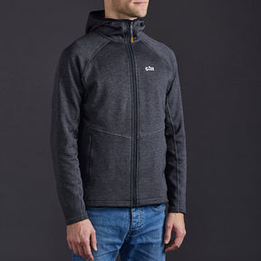 Gill Unisex Dart Hoodie Jacket in Steel Grey