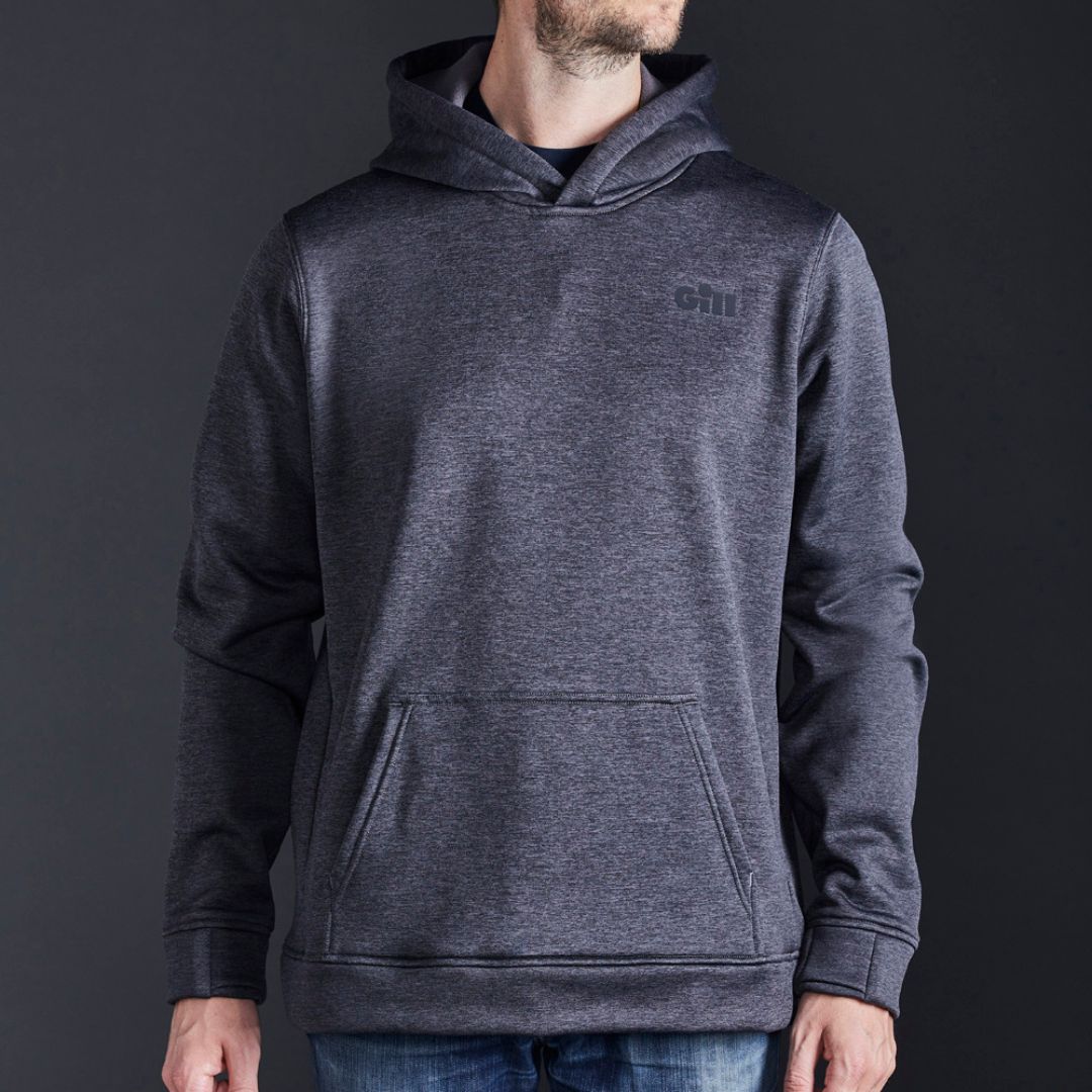 Gill Unisex Langland Technical Hoodie in Steel