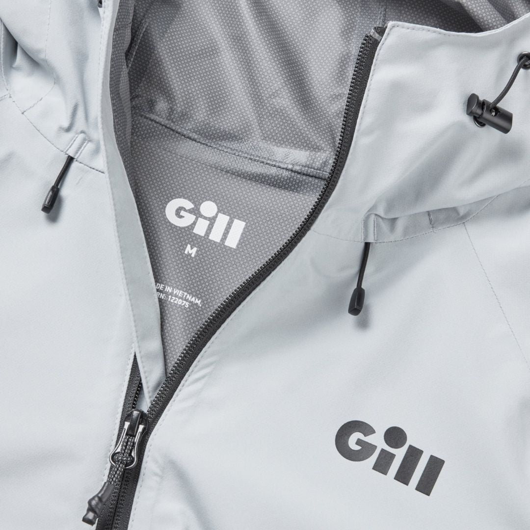 Gill Men's Voyager Jacket in Light Grey