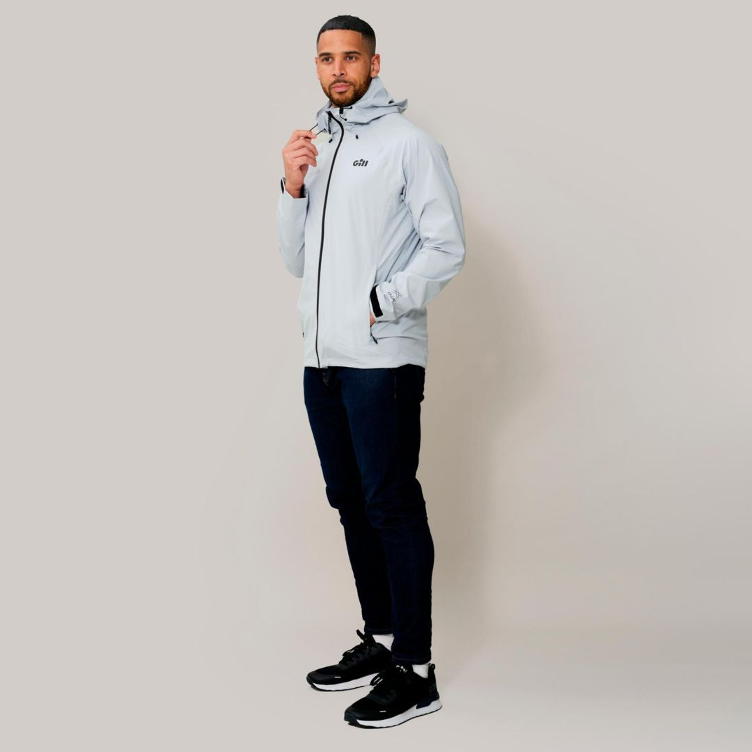 Gill Men's Voyager Jacket in Light Grey