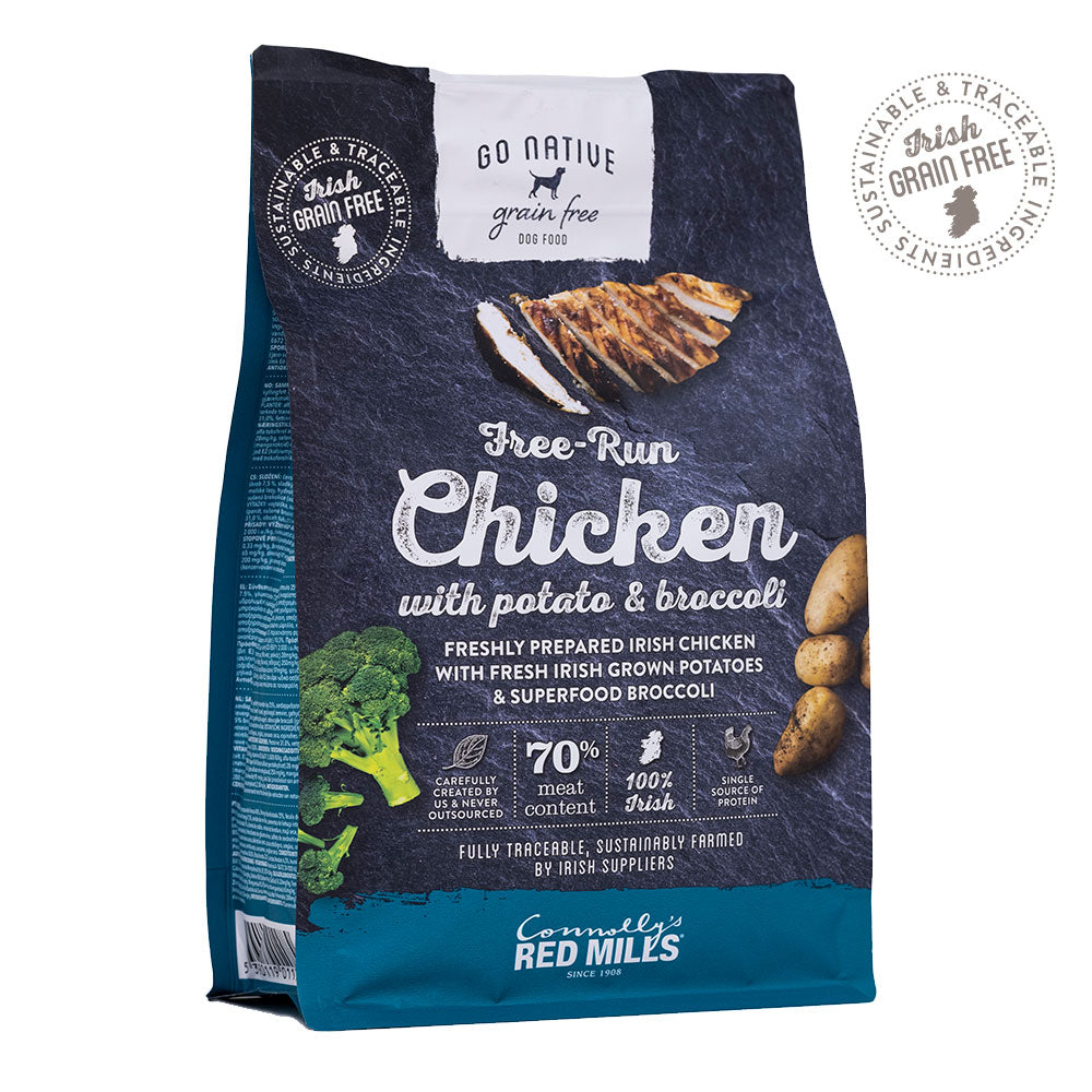 Go Native - Chicken with Potato & Broccoli Dog Food