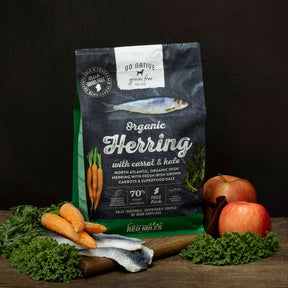 Go Native - Organic Herring with Carrot & Kale Dog Food