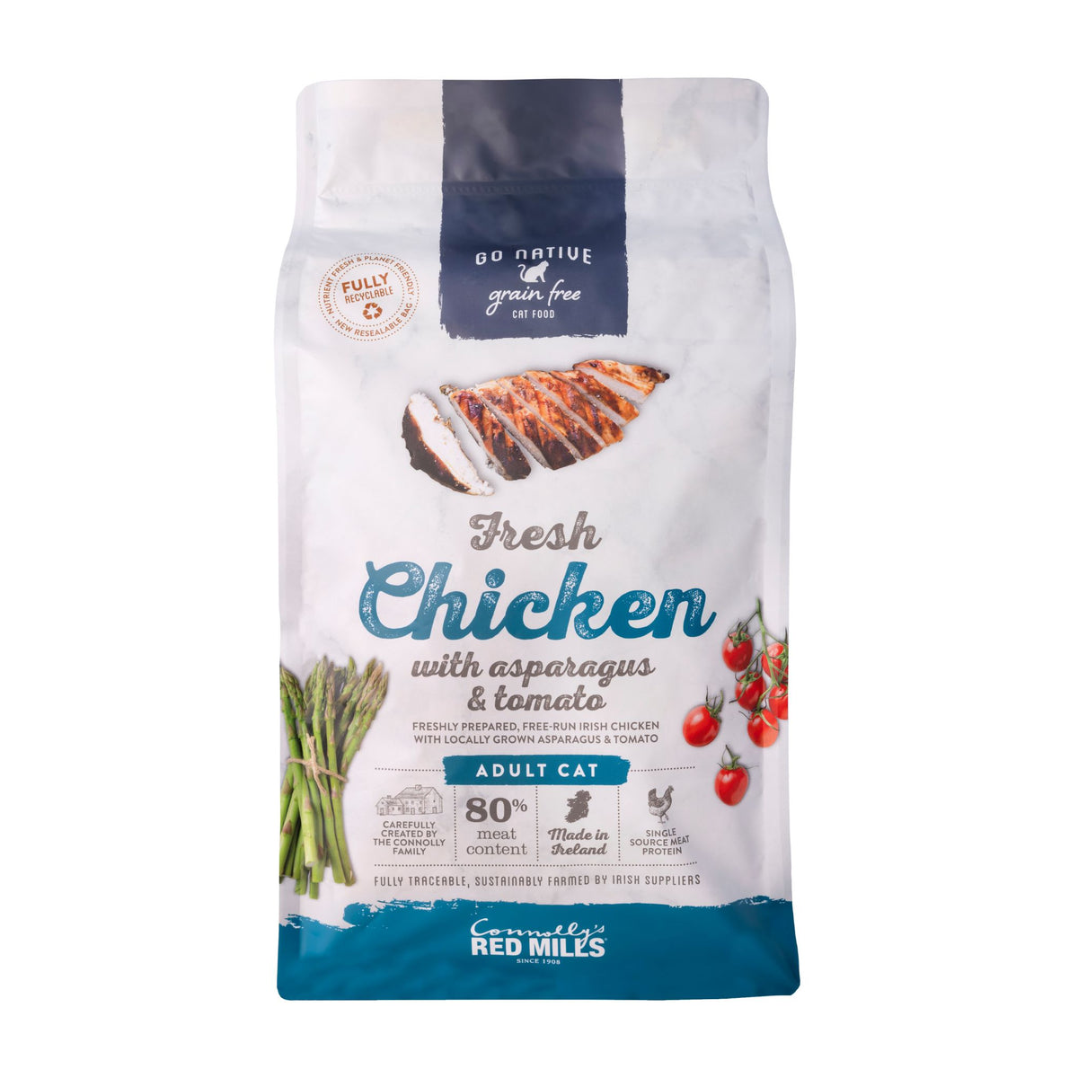 Go Native Chicken with Asparagus & Tomato Cat Food