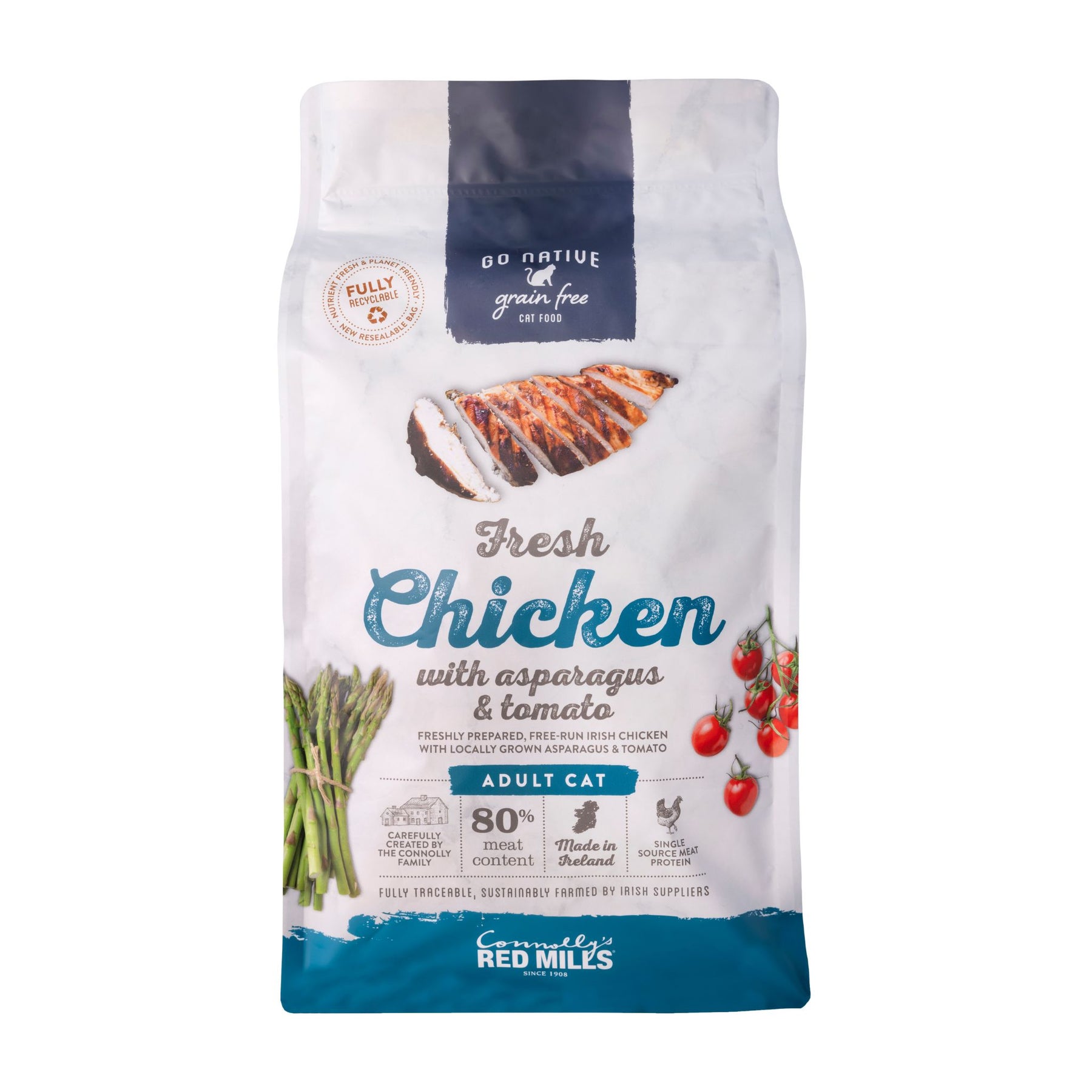 Go Native Chicken with Asparagus & Tomato Cat Food