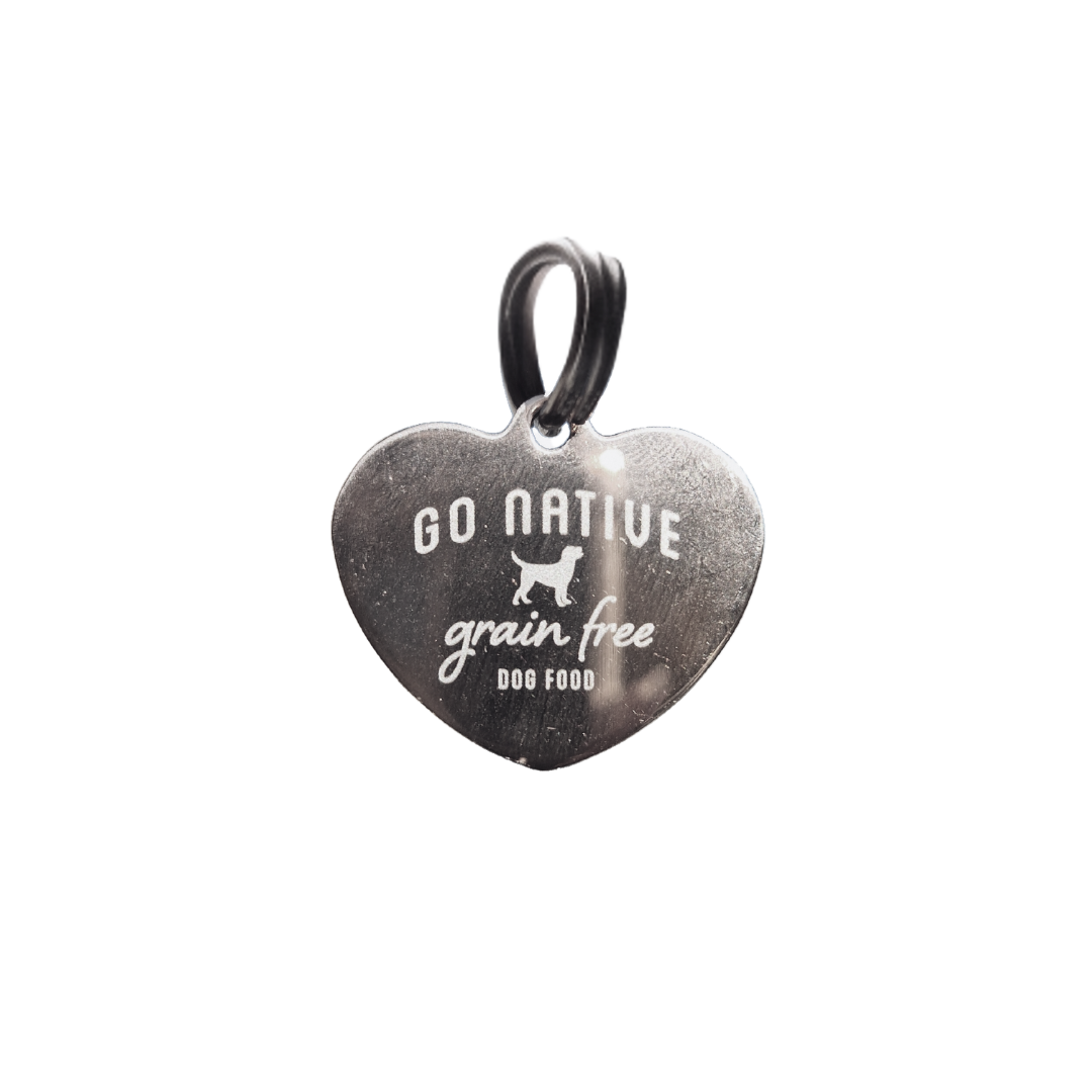 Go Native Heart-Shaped Keychain