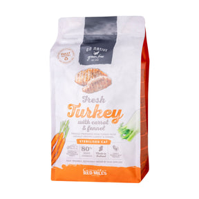 Go Native Turkey with Carrot & Fennel Sterilised Cat Food