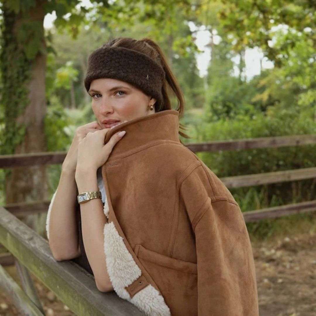 Hicks & Brown Bircham Headwarmer in Chocolate