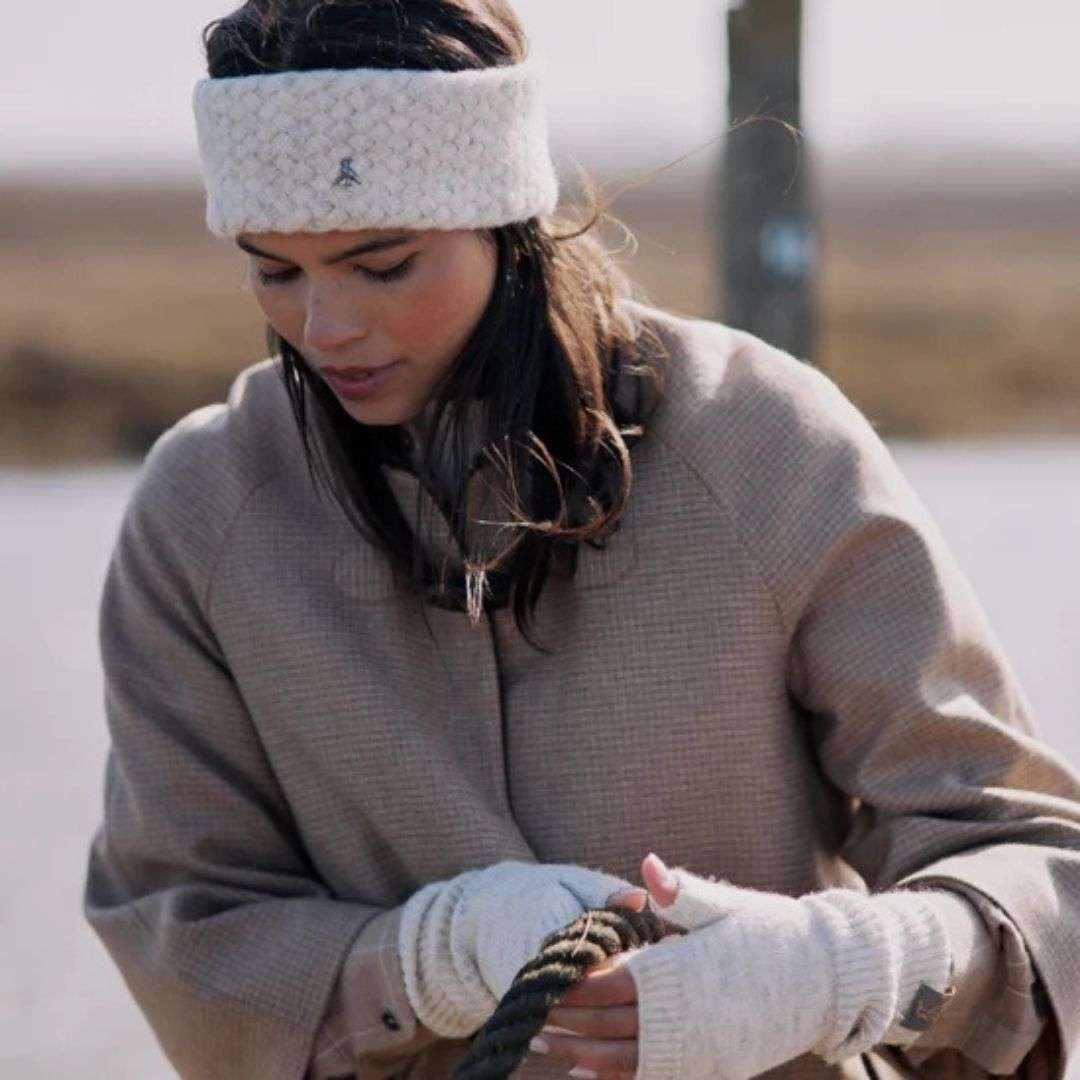 Hicks & Brown Bircham Headwarmer in Oatmeal