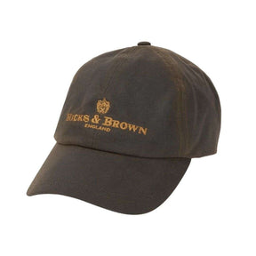 Hicks & Brown Wax Baseball Cap in Olive