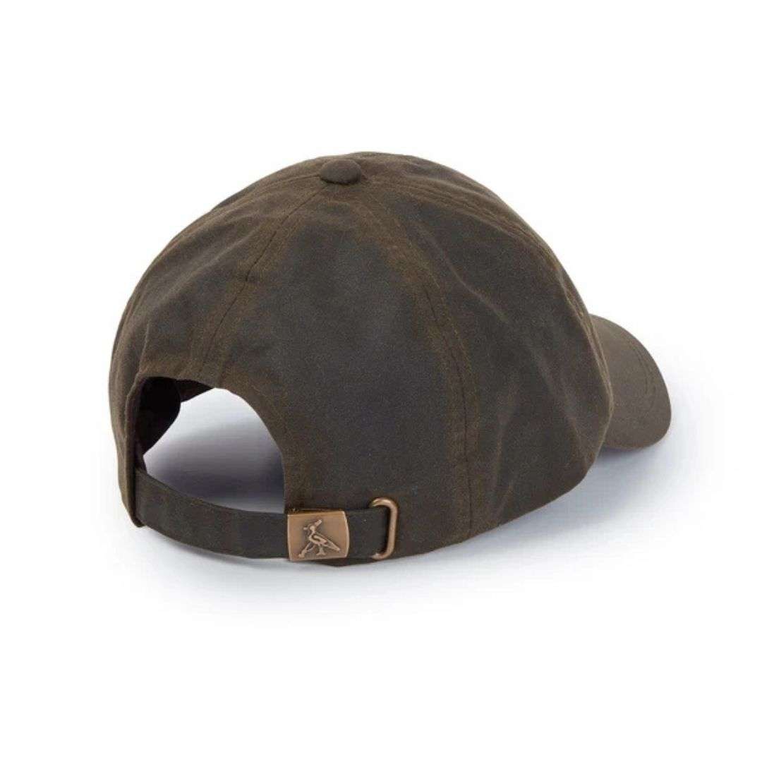 Hicks & Brown Wax Baseball Cap in Olive