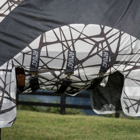 Horseware Amigo 3-in-1 CamoFly Plus Fly Sheet in Grey (Fly Rug + Turnout Rug)