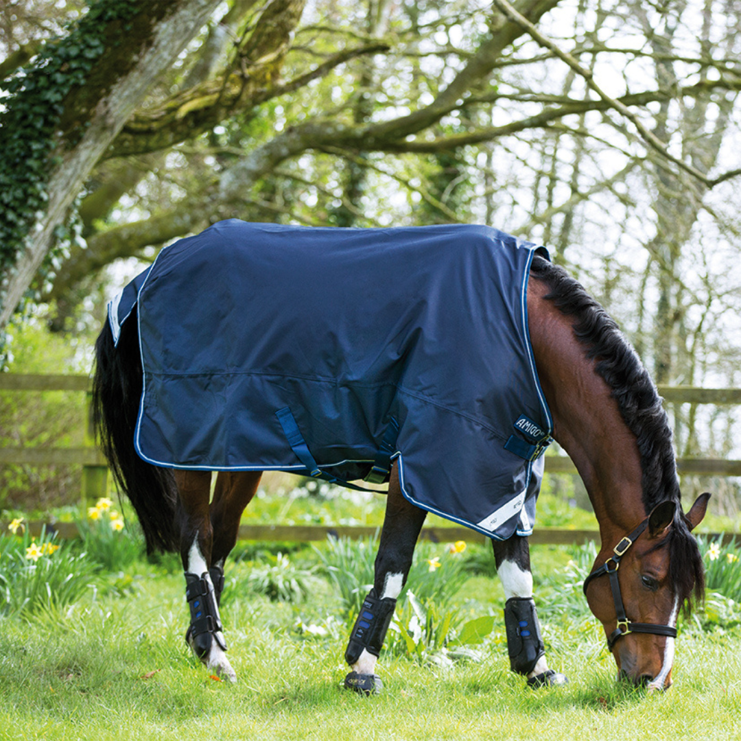 Horseware Amigo Bravo 12 Original Light Turnout Rug in Navy (0g)