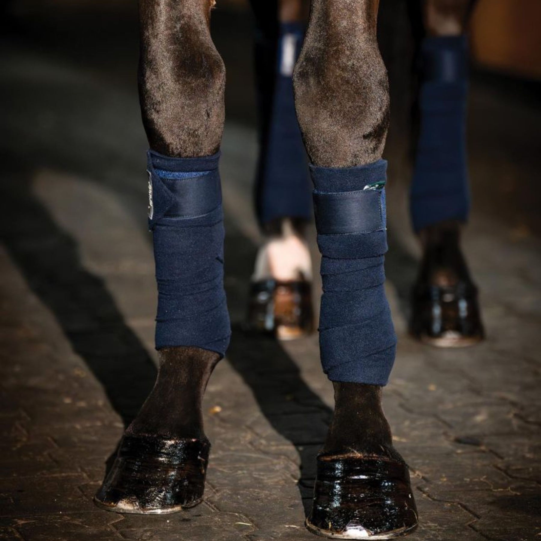 Horseware Amigo Fleece Bandages in Navy