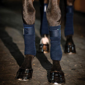 Horseware Amigo Fleece Bandages in Navy