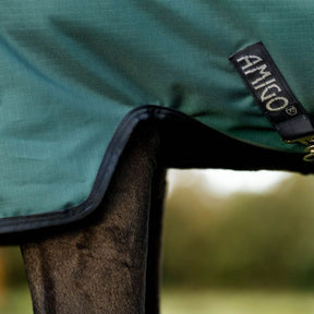 Horseware Amigo Ripstop 900D Light Turnout Rug in Dynasty Green (100g)