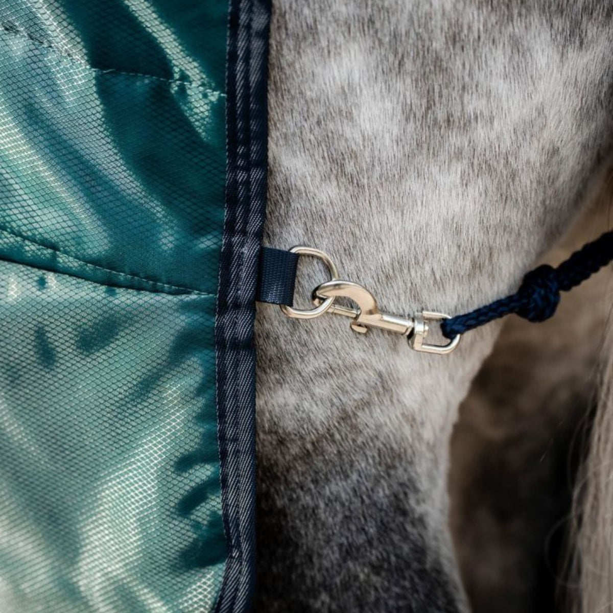 Horseware Amigo Ripstop Insulator Stable Light Rug in Dynasty Green (50g)