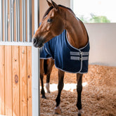 Horseware Amigo Stable Sheet Rug in Navy & Titanium Grey