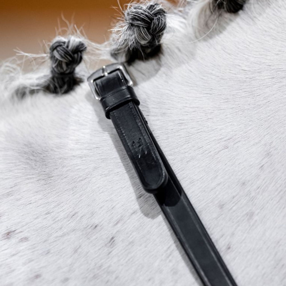 Horseware Curb Reins in Black