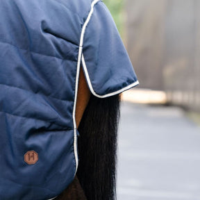 Horseware Newmarket Cosy Light Stable Rug in Whitney Navy (100g)