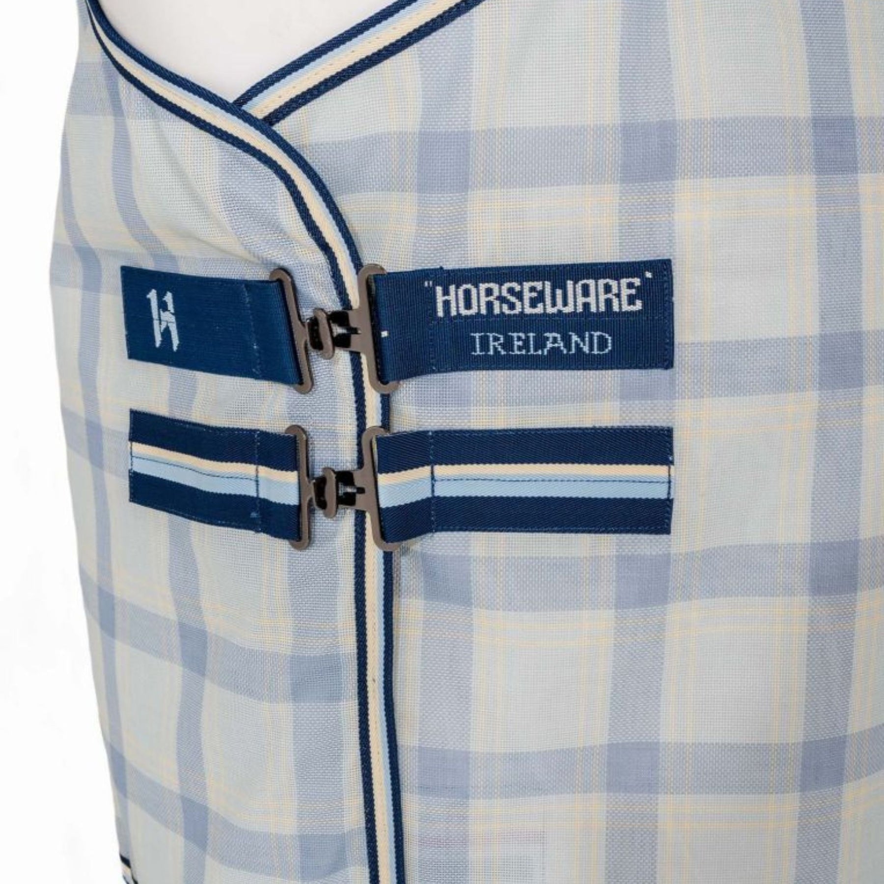 Horseware Newmarket Plus Pony Fly Rug in Whitney & Navy