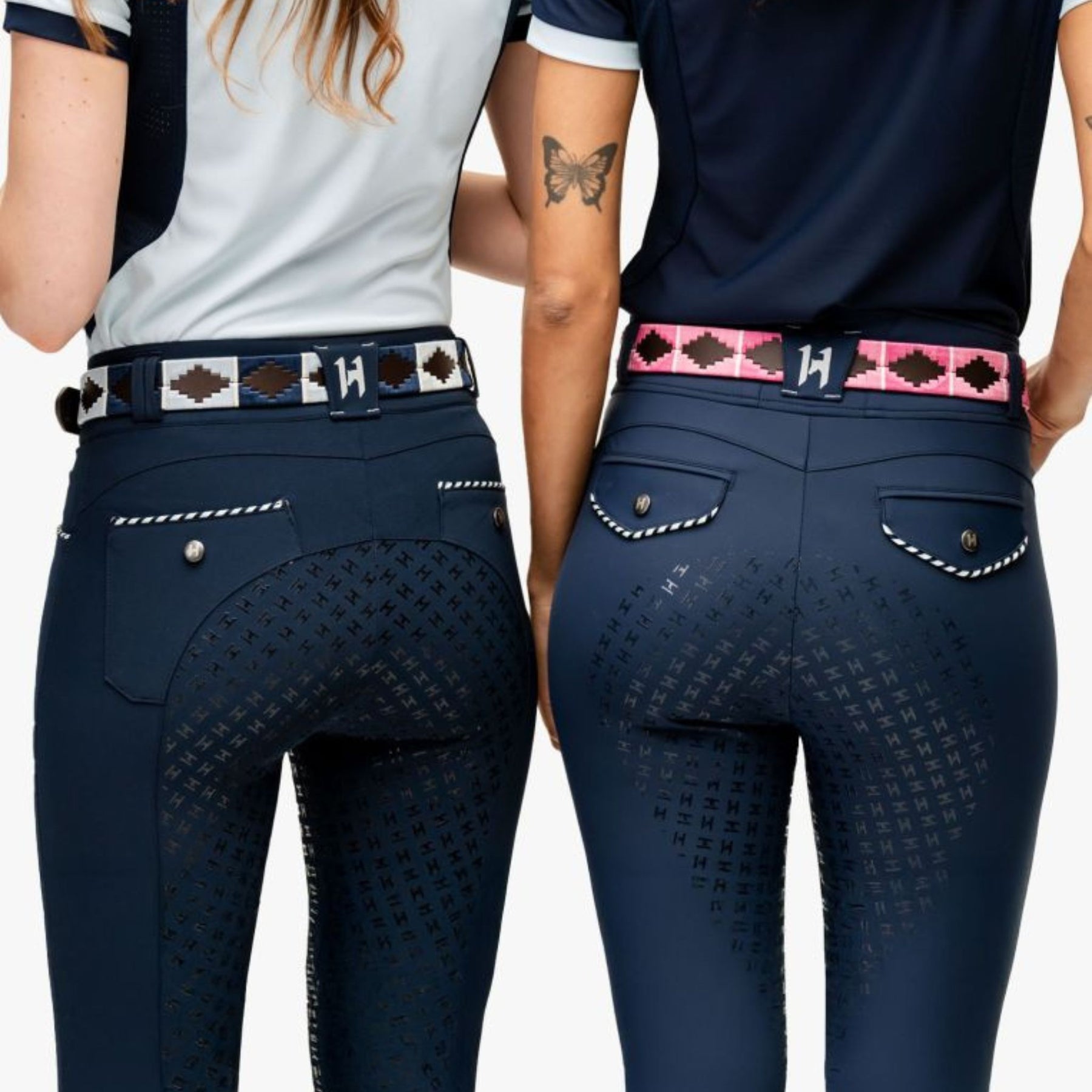 Horseware Newmarket Polo Belt in Pink