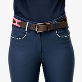 Horseware Newmarket Polo Belt in Pink