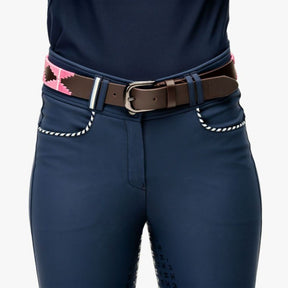 Horseware Newmarket Polo Belt in Pink