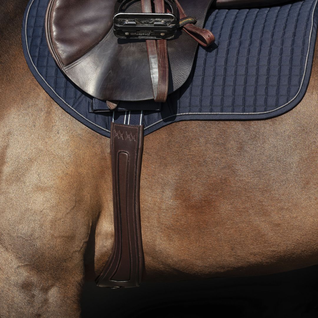 Horseware Rambo Micklem Long Comfort Girth in Brown