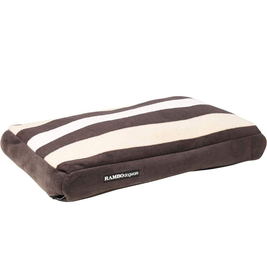 Horseware Rambo Rambo Deluxe Dog Bed in Brown Stripe