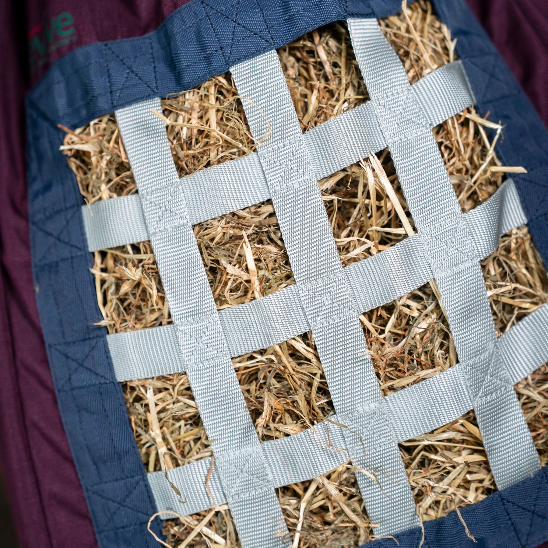 Horseware Revive Hay Bag in Fig & Navy
