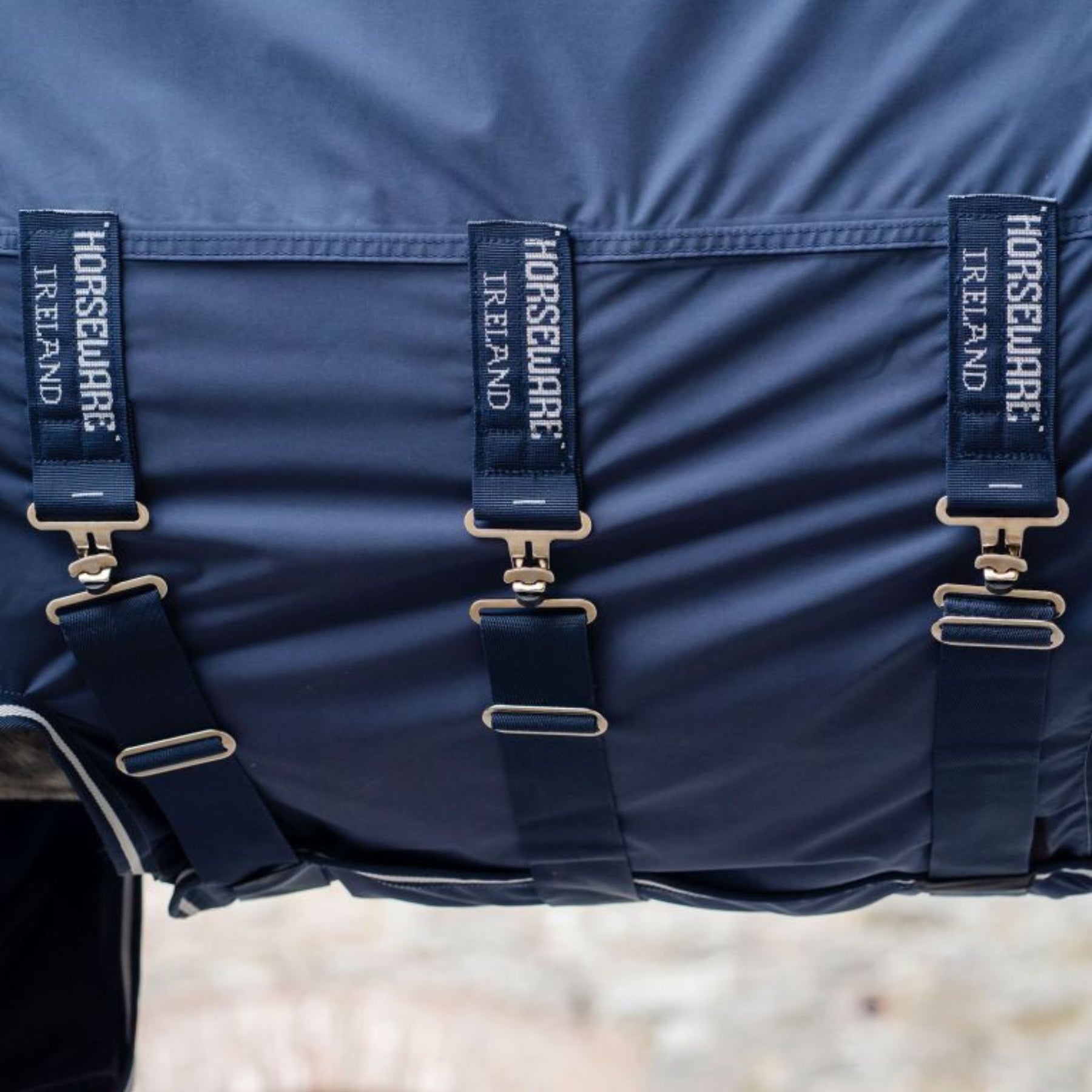 Horseware Show-Ready Rug in Navy & Silver