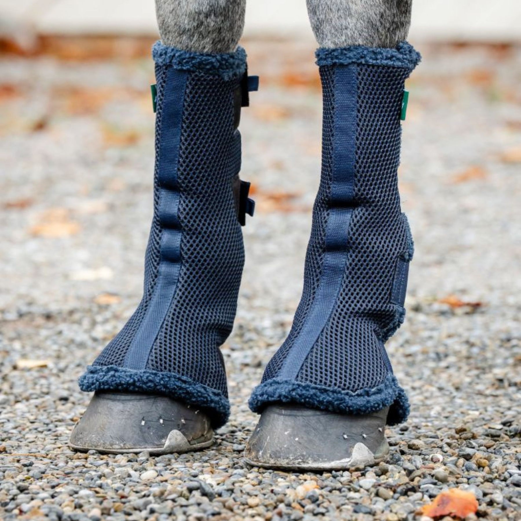 Horseware Show Ready Wraps in Navy & Silver