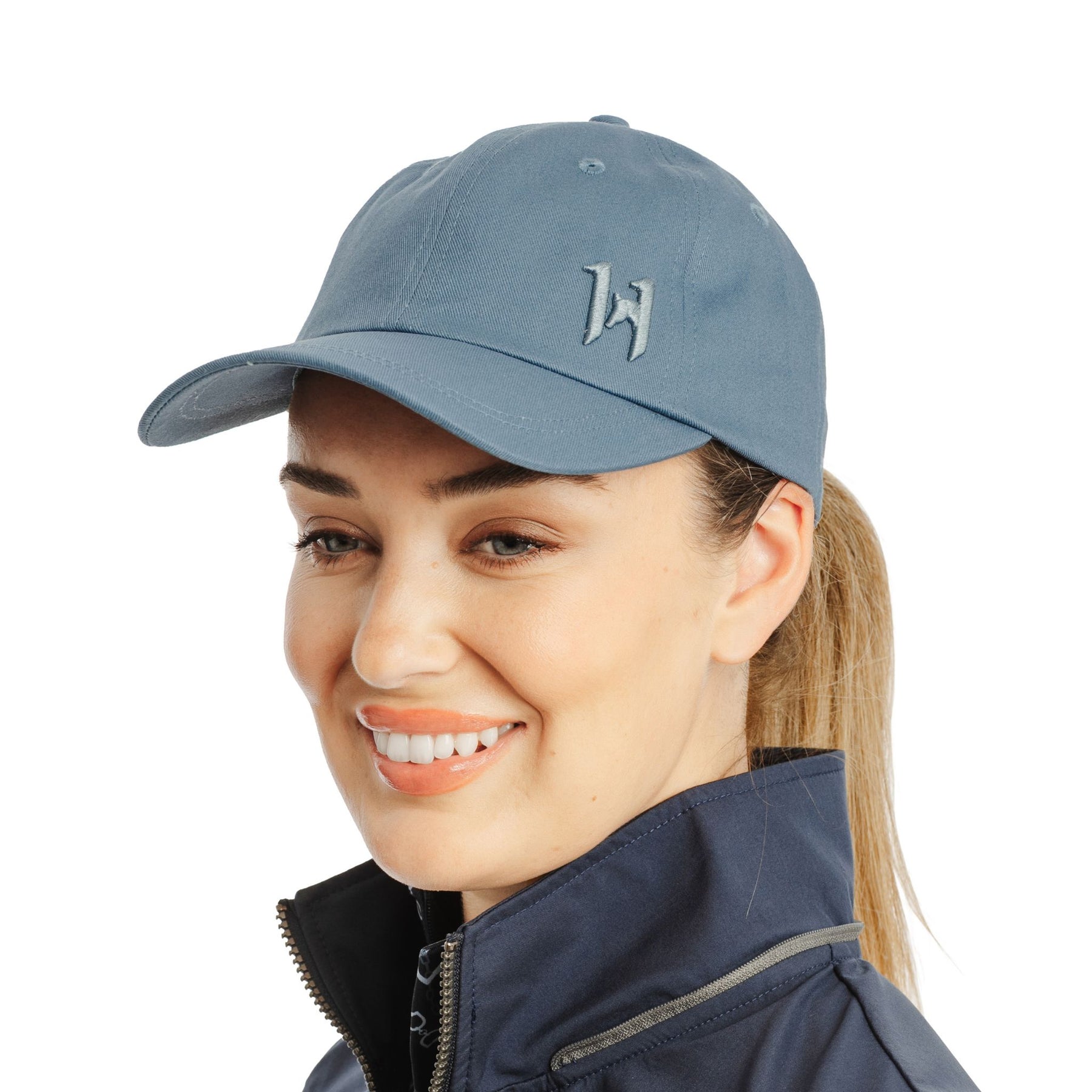 Horseware Summit Baseball Cap in Heather Blue