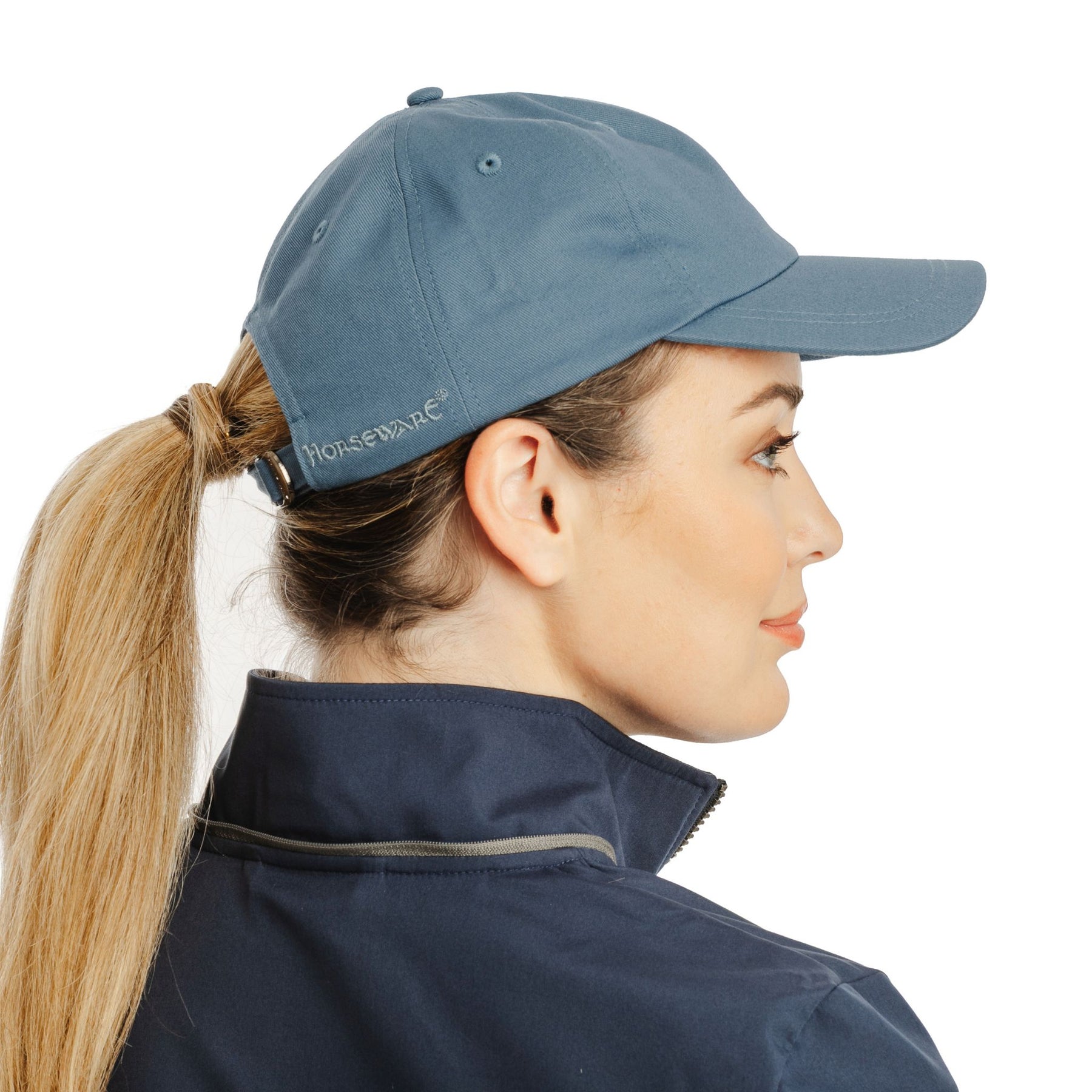Horseware Summit Baseball Cap in Heather Blue
