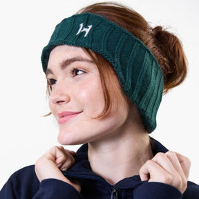 Horseware Swift Knitted Headband in Dynasty Green