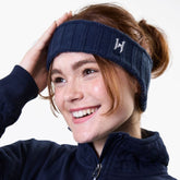 Horseware Swift Knitted Headband in Navy