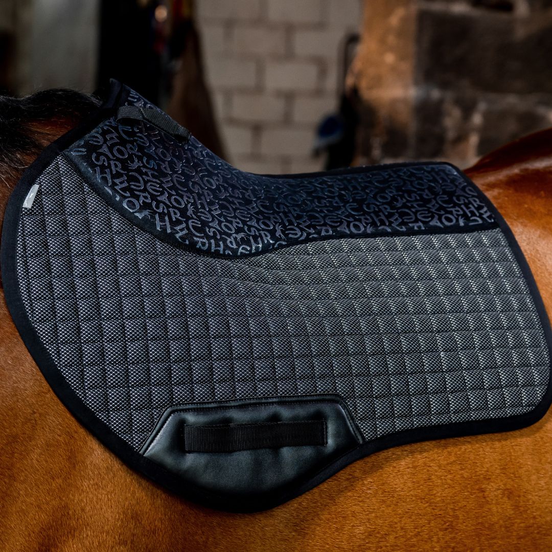 Horseware Tech Comfort Saddle Pad in Black