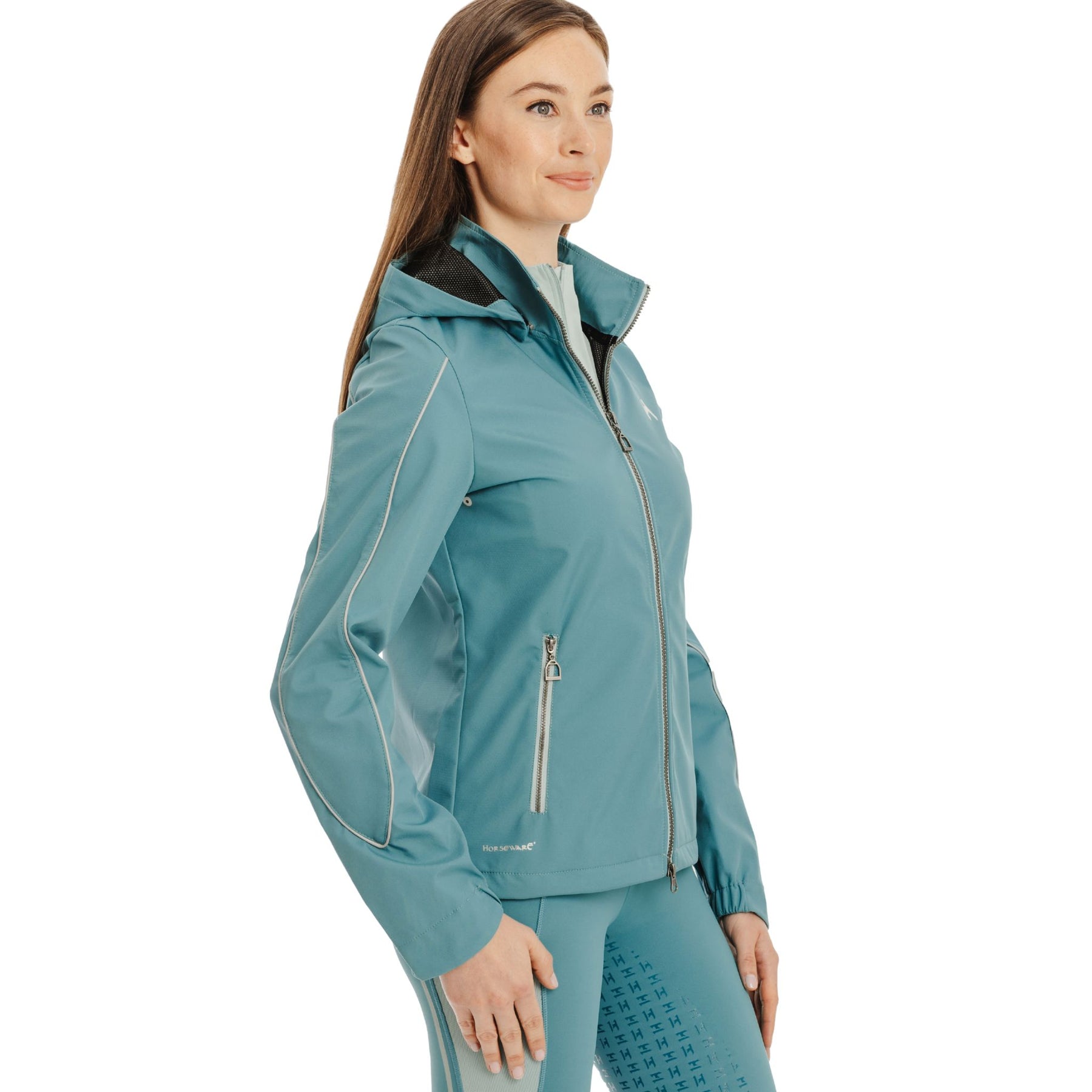 Horseware Women's Ascend Riding Jacket in Juniper Green