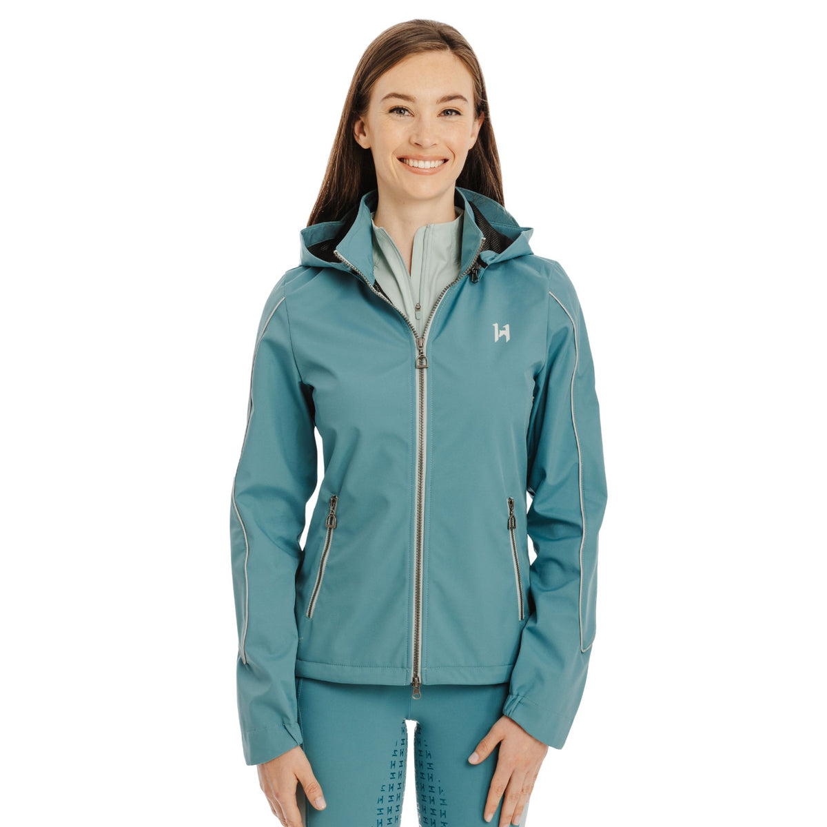 Horseware Women's Ascend Riding Jacket in Juniper Green