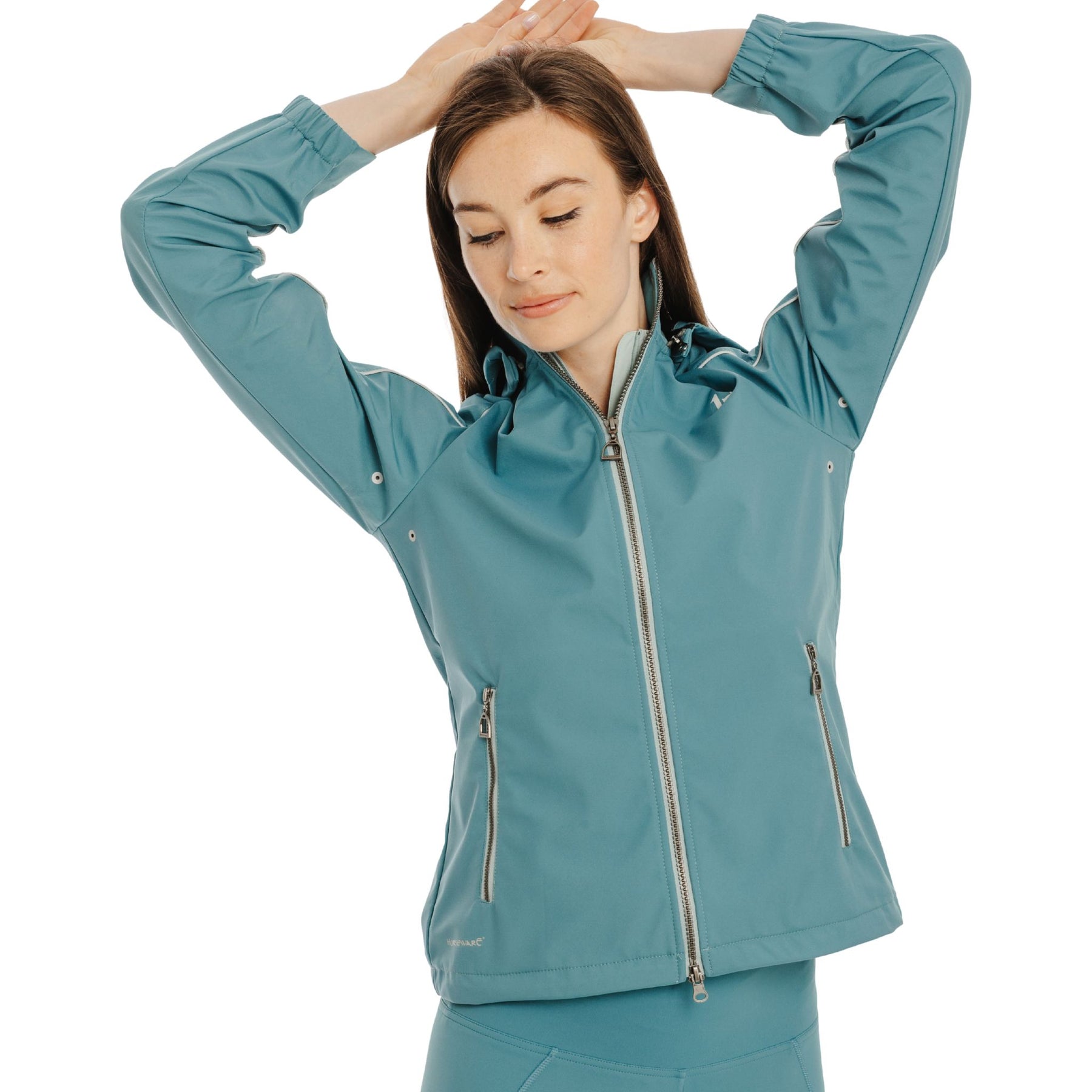Horseware Women's Ascend Riding Jacket in Juniper Green