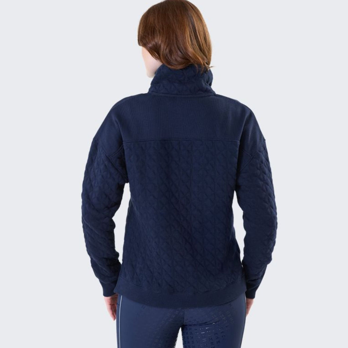 Horseware Women's Liberty Winter Jumper in Core Navy