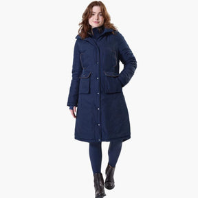 Horseware Women's Newmarket Coat in Navy