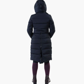 Horseware Women's Verve Long Padded Coat in Core Black