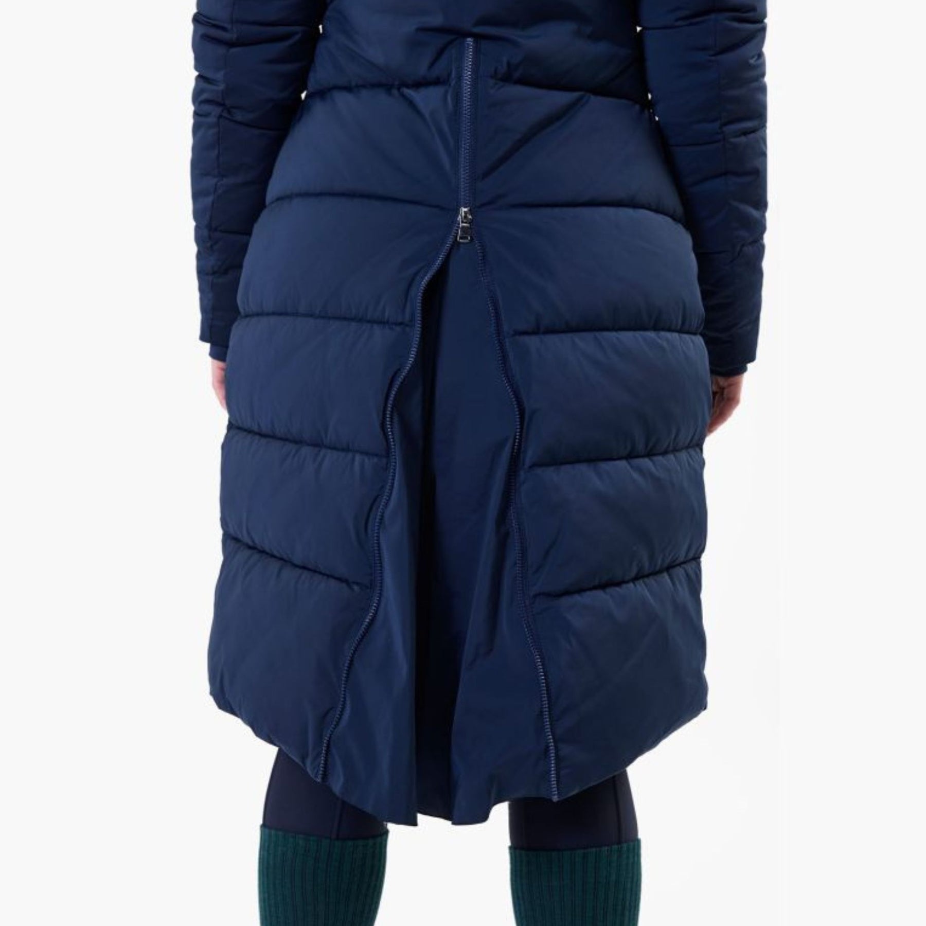 Horseware Women's Verve Long Padded Coat in Navy